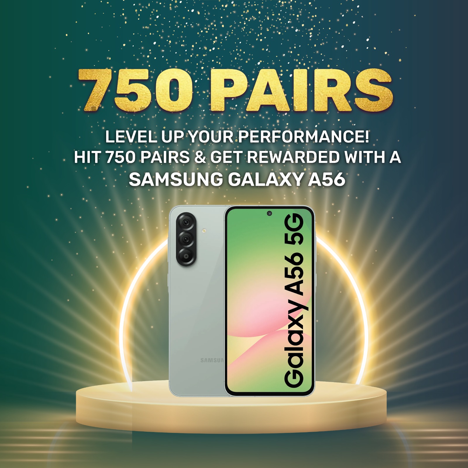 750 Pairs Offer - Samsung Galaxy A56